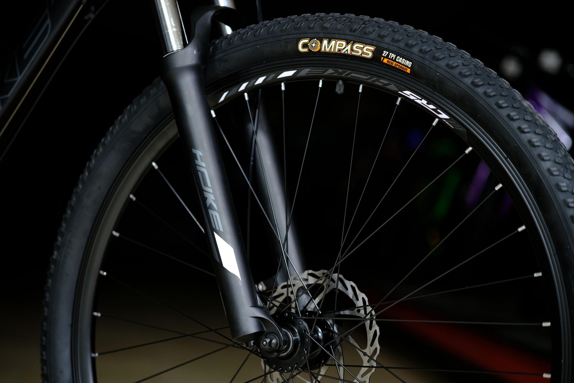 Обод 29, втулки 
 HOKE 3 Way 29 MD матовый чёрный-белый 21